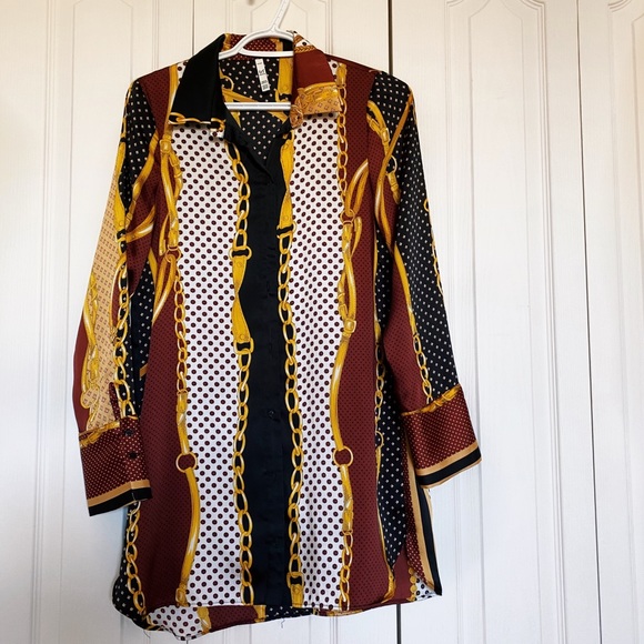 ZARA LONG SLEEVE MINI DRESS XS - Picture 3 of 4